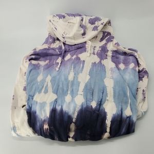 Young Fabolous and Broke tye dye hoodie